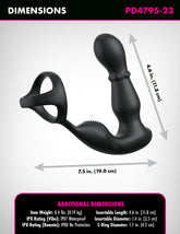 Anal Fantasy Elite Ass Gasm Slide & Glide Prostate Vibrator Prostate Toys